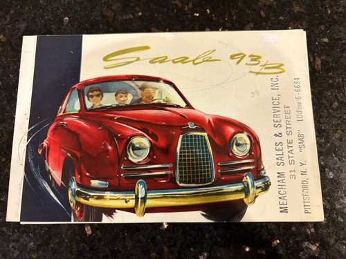 1958 saab fold out sales - saab, b