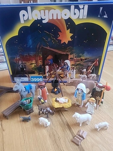 Playmobil nativity scene set - playmobil, scene,
