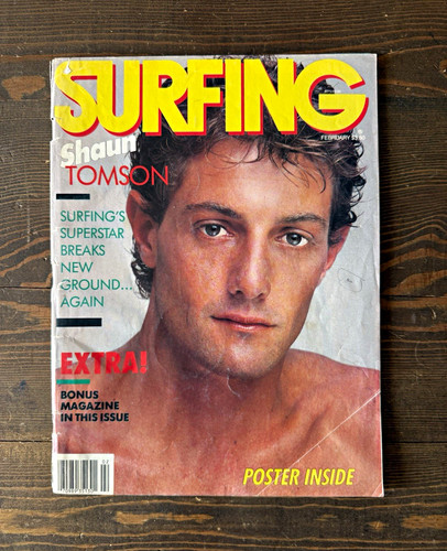 Vintage surfing magazine - vintage,