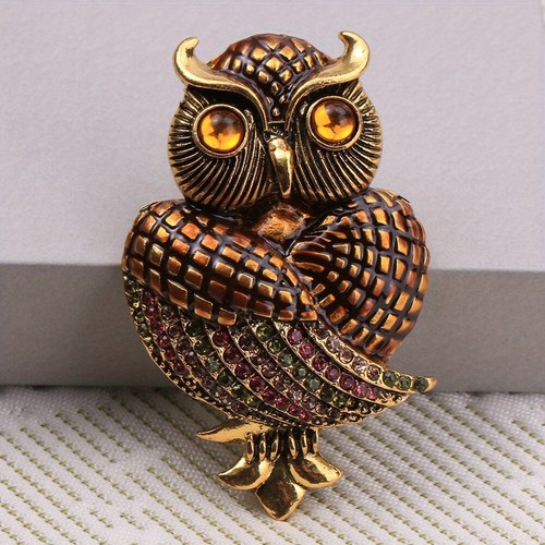 Vintage cute rhinestone big - rhinestone,