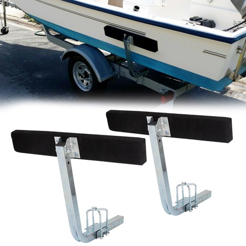 Boat trailer side - side, guide