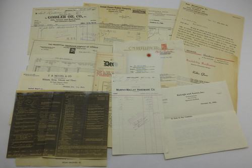 Vintage business letterhead - vintage,