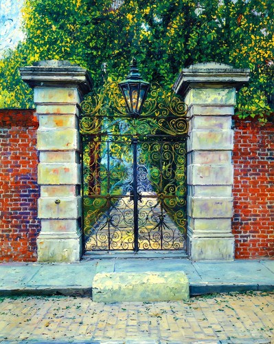 Colonial gate charleston - gate, in