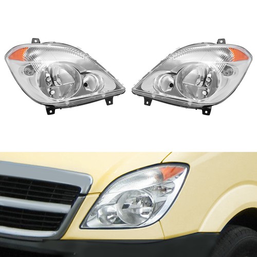 Pair headlights for - lh+rh,