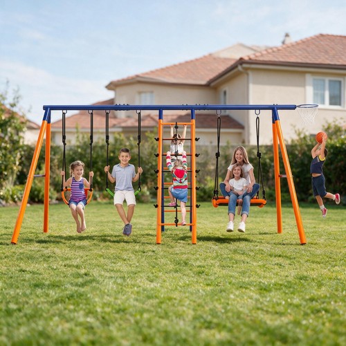 700lbs metal swing set - swing, heavy