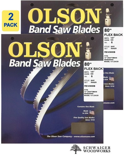 Olson flex back band saw - flex,