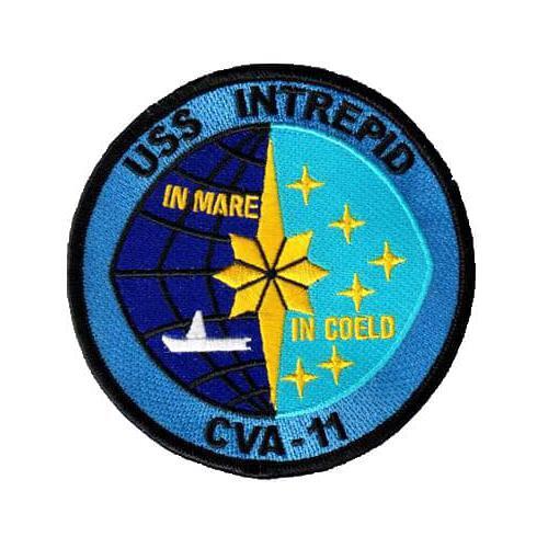Uss intrepid patch - uss,
