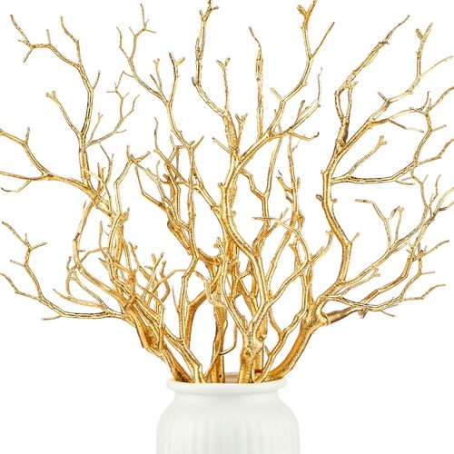 Gold manzanita branches 8 - gold,