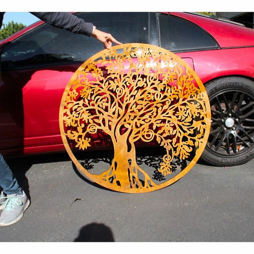 Large wooden tree - tree, of