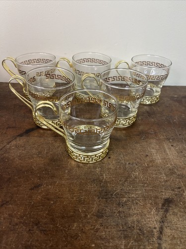 Vintage libbey gold - 6,