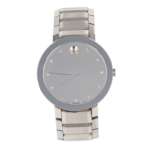 Movado sapphire diamond accent - diamond,