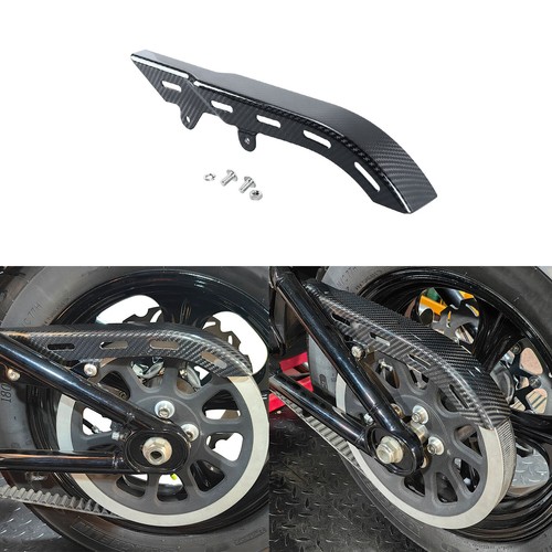 Carbon fiber rear chain belt - fiber,
