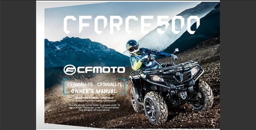 2020 cfmoto cforce - cforce, cf500au-7s
