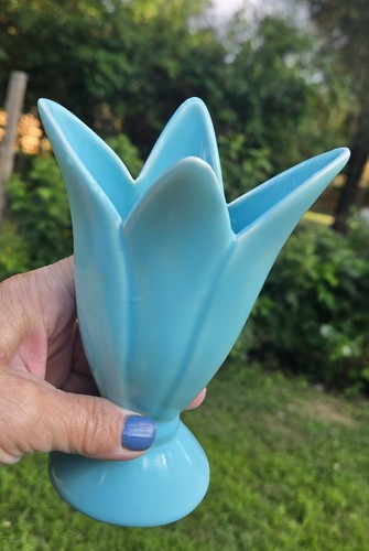 1940s tulip vase - vase, 6