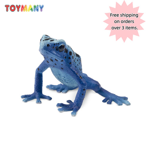 Frog toymany blue poison dart - frog-toymany,