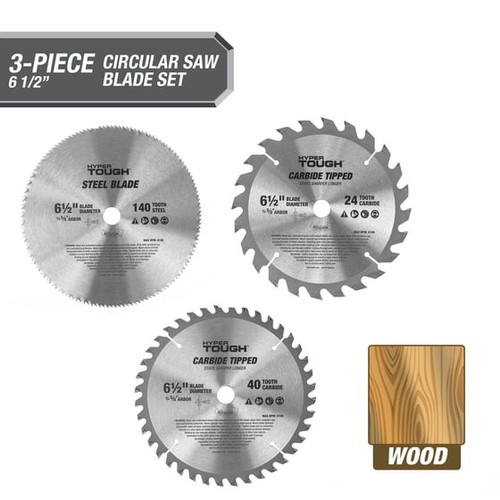 Piece 2 inch circular - 3-piece, 6-1/2-inch