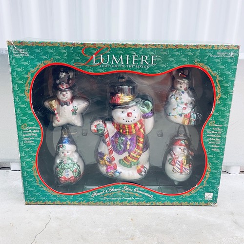 Lumiere hand blown glass - hand,