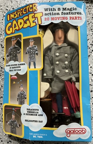 Inspector gadget action doll - inspector,