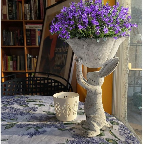Vintage garden statue - vintage, 9"