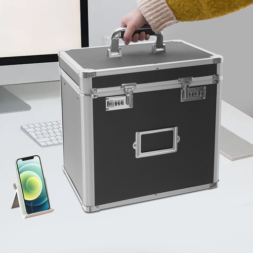Portable file cabinet - file, lock