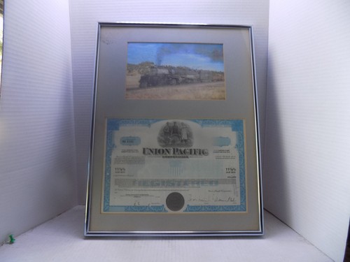 Union pacfic stock certificate - pacfic,