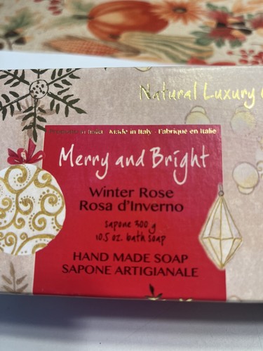 Sapone artigianale winter - sapone, rose