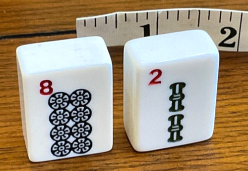Vintage bakelite mahjong tiles - vintage,