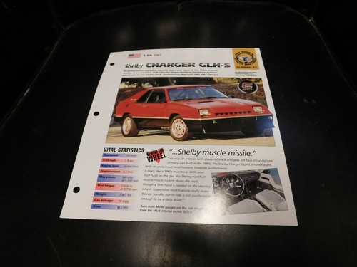 1987 dodge shelby - dodge,