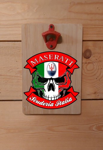 Skull maserati scuderia - maserati,