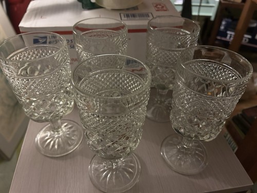 Vtg eapg antique cut glass - vtg, set