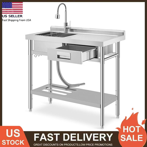 4x19 7x38 stainless - 39.4x19.7x38.6'',