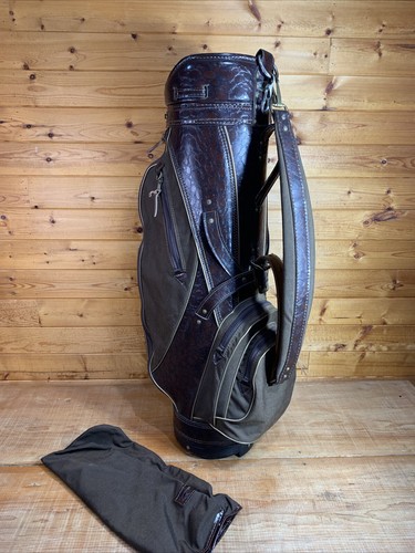 Titleist brown cart staff - cart, bag
