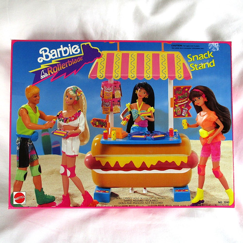 Vintage barbie rollerblade - vintage,