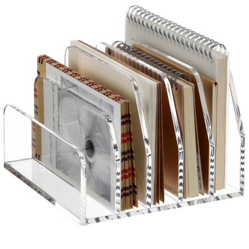 Clear acrylic desk file - desk,