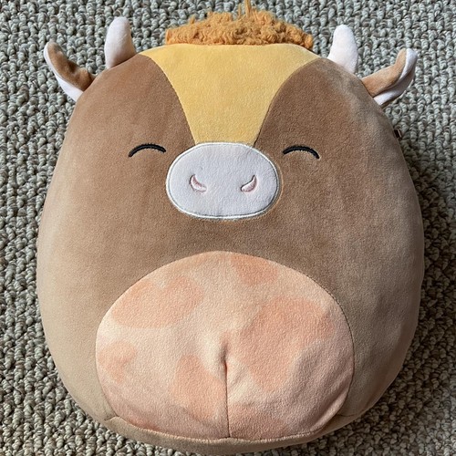 Brown and tan cow - 10”,