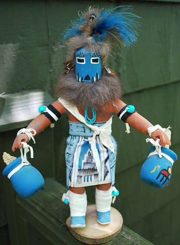 Hopi kachina doll signed - hopi,