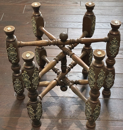 Vintage moroccan style carved - vintage,