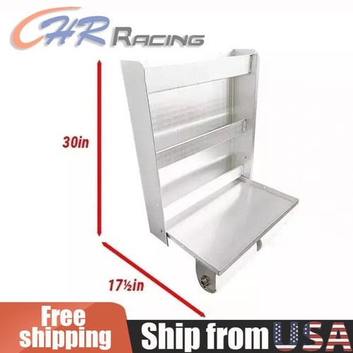 Aluminum door shelves wall - aluminum,