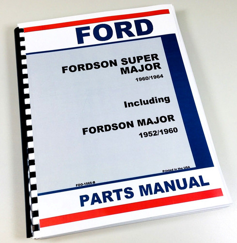 Ford fordson super - ford, major