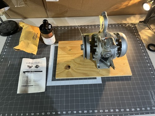 Oil less rotary - vane, vacuum