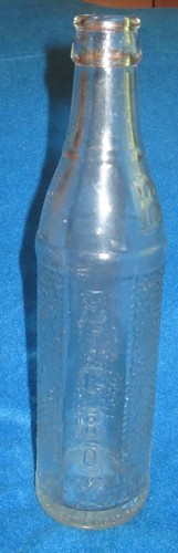Big boy soda bottle embossed - boy,