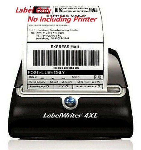 Rolls 4400 labels 4x6 - 20,