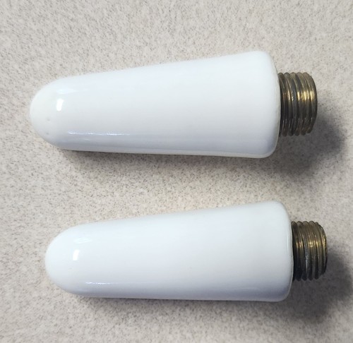 Vintage pair porcelain - porcelain, faucet