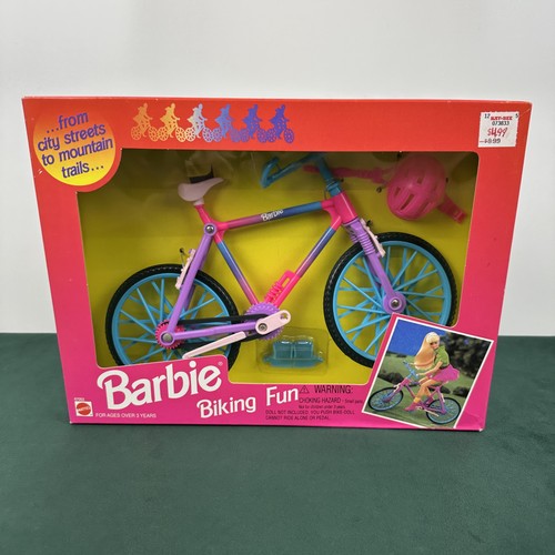 Vintage 1995 barbie biking fun - barbie,
