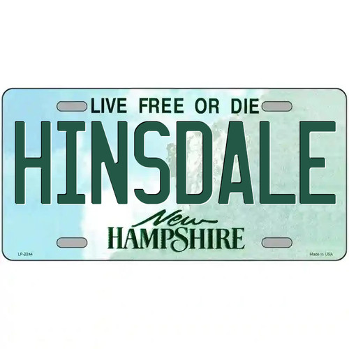 Hinsdale new hampshire metal - new,