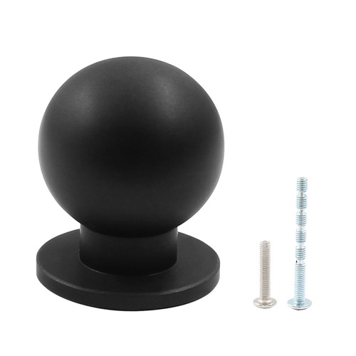 Packs round matte - 10, black