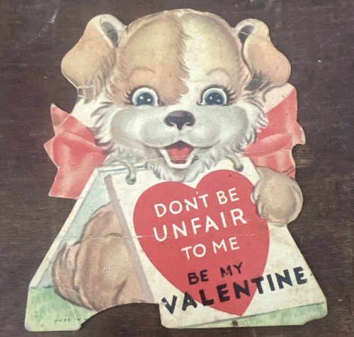 Vintage valentine day card - vintage,