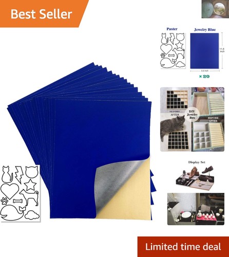 Pcs self adhesive velvet - 20,