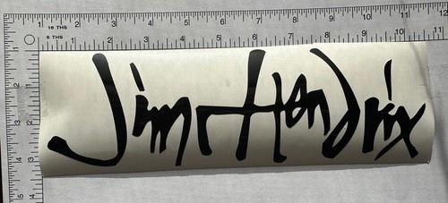 Jimi hendrix vinyl decal large - vinyl,