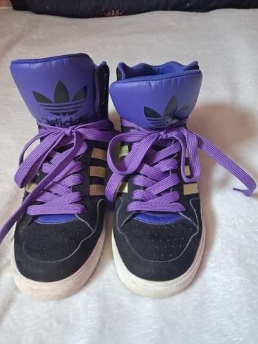 Adidas womens black purple - adidas~womens, black&purple